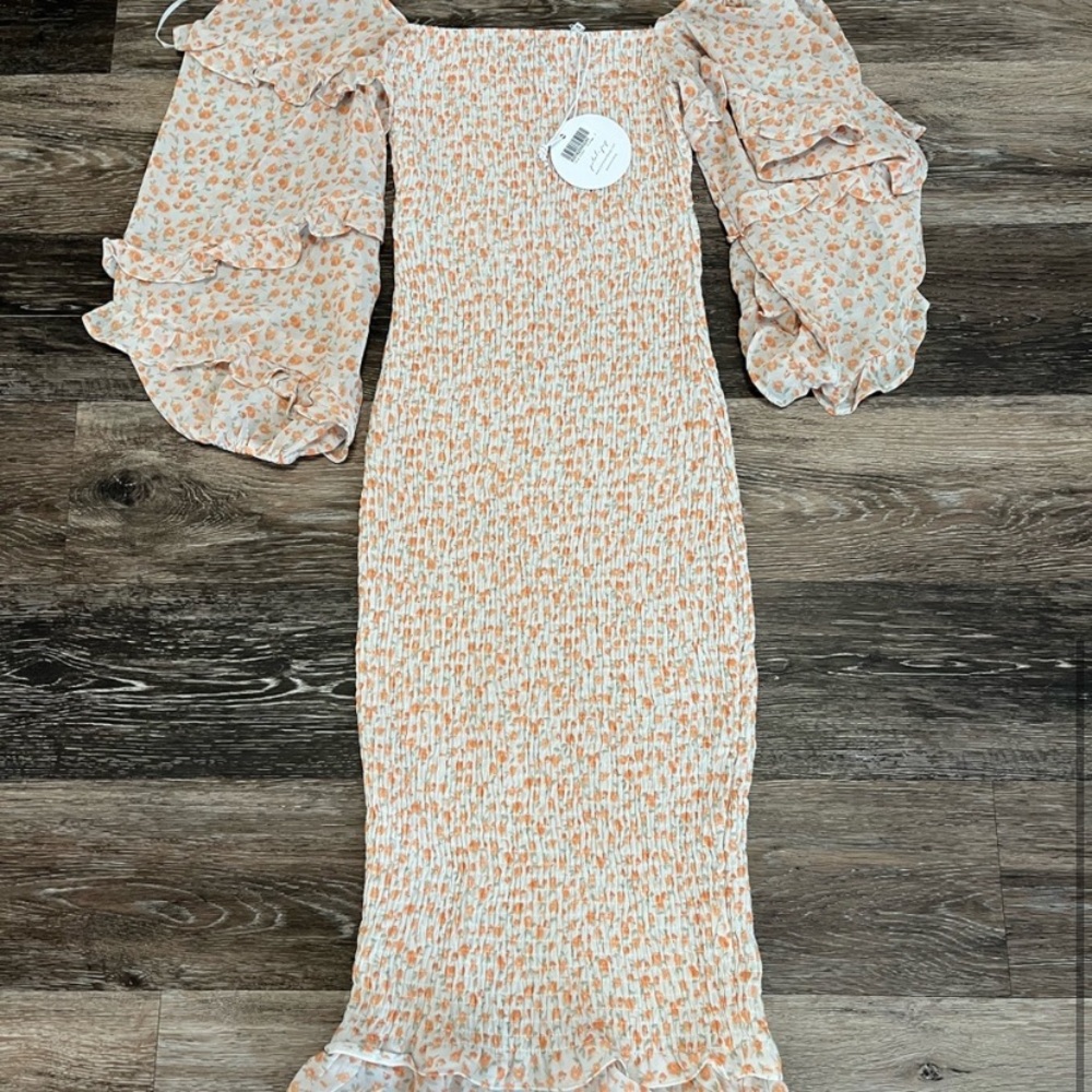 NWT Petal & Pup Orange Leia Dress